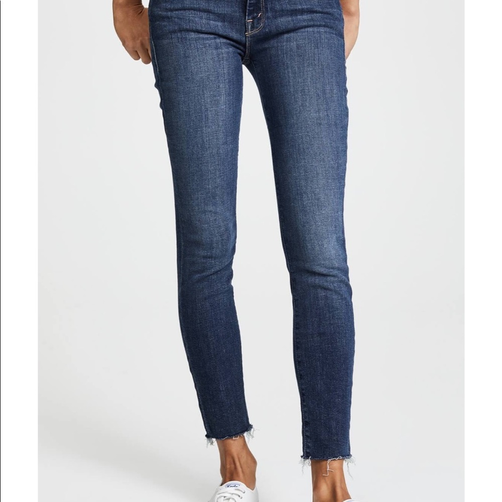 Mother Looker Ankle Fray